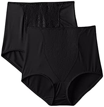 yÁzyAiEgpzHanes X372 Bali Double Support Coordinate Light Control Brief Extra Large 2 Black