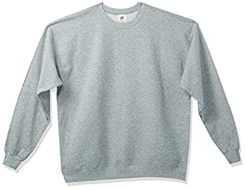 【中古】【輸入品・未使用】Hanes Men's Ecosmart Fleece SweatshirtLight SteelXL