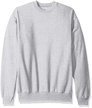 【中古】【輸入品・未使用】Hanes Men's EcoSmart Fleece Sweatshirt ash 4X Large