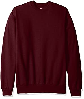 【中古】【輸入品・未使用】Hanes Men's EcoSmart Fleece Sweatshirt Maroon 3XL
