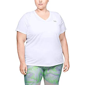 【中古】【輸入品・未使用】Under Armour レディース テック半袖Vネック 無地 3X ホワイト 【中古】【輸入品・未使用】Under Armour レディース テック半袖Vネック 無地 3X ホワイト