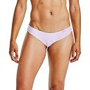 【中古】【輸入品・未使用】Under Armour Women's Thong Printed Underwear 3-Pack Crystal Lilac (...