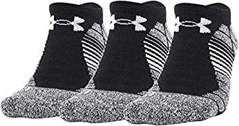 šۡ͢ʡ̤ѡUnder Armour Elevated Performance No Show Socks 3-Pair Bl...