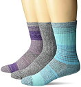 【中古】【輸入品・未使用】Merrell メンズ ウールブレンド クッション ハイカー クルーソックス 3足組 US サイズ: Small-Medium