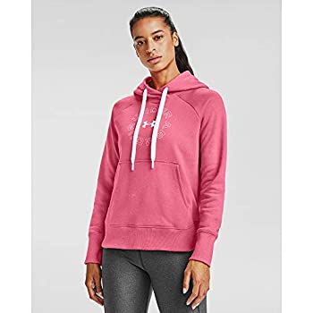 【中古】【輸入品・未使用未開封】Under Armour レディース ライバル フリース メタリック パーカー X-Small ピンク