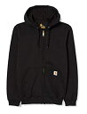 【中古】【輸入品・未使用】(カーハート) Carhartt メンズ ミッドウェイト ジップフロント フード付きスウェットシャツ K122 US サイズ: X-L...