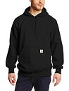 【中古】【輸入品・未使用】Carhartt メンズ レインディフェンダー パックストン 厚手のフード付きスエットシャツ US サイズ: Medium カラー: ブラック(4)
