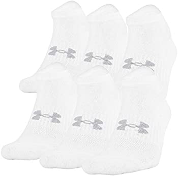 【中古】【輸入品・未使用】Under Armour Training Cotton No Show Socks 6-Pair White 2 Shoe Size: Mens 12-16 【中古】【輸入品・未使用】Under Armour Training Cotton No Show Socks 6-Pair White 2 Shoe Size: Mens 12-16