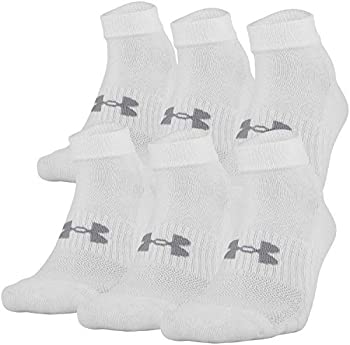 【中古】【輸入品・未使用】Under Armour Training Cotton Lo Cut Socks 6-Pair White 2 Shoe Size: Mens 12-16