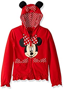 【中古】【輸入品・未使用】Disney女の子水玉Bow Minnie Hoodie カラー: レッド 【中古】【輸入品・未使用】Disney女の子水玉Bow Minnie Hoodie カラー: レッド