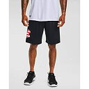 【中古】【輸入品・未使用】Under Armour Men's Freedom Tech Logo Shorts Black (001) Black (001)