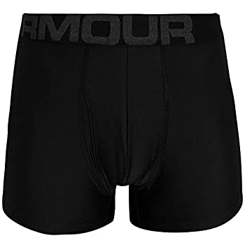 【中古】【輸入品・未使用】Under Armour メンズ テック 3インチ ボクサージョック 2パック ブラック(001)/ブラック XXL