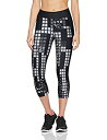 【中古】【輸入品・未使用】Under Armour Women's HeatGear Armour Print Capris Anthracite (017)/Metallic Silver X-Small