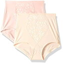 【中古】【輸入品・未使用】Bali Women's Shapewear Tummy Panel Brief Firm Control 2-Pack