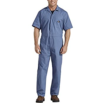 【中古】【輸入品・未使用未開封】XL MEDIUM BLUE ディッキーズ DICKIES ショートスリーブカバーオール 半袖 つなぎ 3399