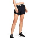 【中古】【輸入品・未使用】Under Armour Play Up 5in Shorts Black (001)/White X-Large