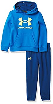 【中古】【輸入品・未使用】Under Armour mens Ua Symbol Hoodie Set T Shirt Photon Blue 5 US