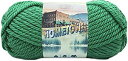 【中古】【輸入品・未使用】Lion Hometown USA 毛糸 超極太 グリーン 142g 約74m