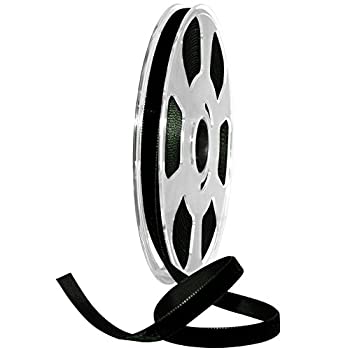 【中古】【輸入品・未使用】Morex Ribbon 01210/10-926 ナイロンバラール ベルベットリボン、3/8インチ x 11ヤード、フォレスト