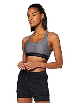 【中古】【輸入品・未使用】Under Armour Women's Armour Mid Crossback Heathered Sports Bra Charcoal Light Heath (020)/Black X-Large