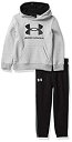 【中古】【輸入品・未使用】Under Armour mens Ua Symbol Hoodie Set T Shirt Moderate Gray 6 US