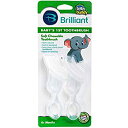 【中古】【輸入品・未使用】Baby Buddy Baby's 1st Toothbrush 2ct (Clear)