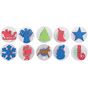 yÁzyAiEgpzGiant Christmas Stamps Set Of 10