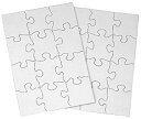 【中古】【輸入品・未使用】Inovart Puzzle-It Blank Puzzles 12 Piece 5-1/2 x 8 - 24 Pieces Per Package Color: #1 Model: 2702 Toys & Play by Kids & Play