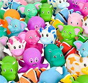 【中古】【輸入品・未使用】Mega Rubber Animal Assortment by Rhode Island Novelty