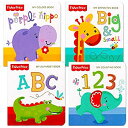 【中古】【輸入品・未使用】Fisher Price My First Books Set of 4 Baby Toddler Board Books (ABC ...