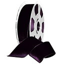 【中古】【輸入品・未使用】Morex Ribbon 01240/10-581 ナイロンバロアベルベットリボン、1 1/2インチ x 11ヤード、エッグプラント
