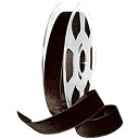 【中古】【輸入品・未使用】Morex Ribbon 01225/10-525 ナイロンバロール ベルベットリボン 7/8インチ x 11ヤード チョコレート