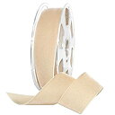 【中古】【輸入品・未使用】Morex Ribbon 01240/10-602 ナイロン製ベロベルベット ナイロンリボン 1-1/2インチ x 11ヤード ブロンド