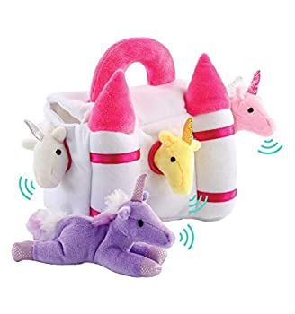 【中古】【輸入品・未使用】EPI ぬいぐるみ ユニコーンプレイキャッスル ミスティカルマジカルサウンド 5ピース