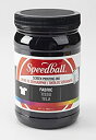 yÁzyAiEgpzSpeedball Fabric Screen Printing Ink Black (4600) by Speedball