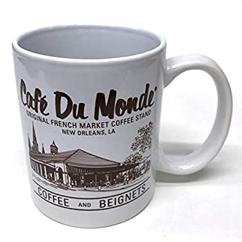 【中古】【輸入品・未使用未開封】Cafe Du Monde コーヒーマグ ニューオーリンズ LA オリジナル フレンチクォーターベイネット 10オンス