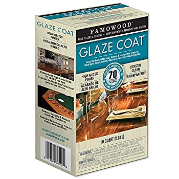 【中古】【輸入品・未使用】FamoWood 5050080 Glaze Coat Epoxy Kit - 1 Quart Clear by FamoWood