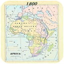 【中古】【輸入品・未使用】(set-of-8-Soft) - 3dRose cst_39006_2 Old Map of Africa Soft Coasters Set of 8