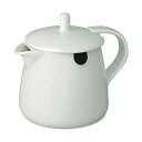 【中古】【輸入品・未使用】FORLIFE ティーバッグ ティーポット 354ml ホワイト 403Wht