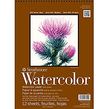 【中古】【輸入品・未使用】Strathmore STR-440-4 12 Sheet No.140 Watercolor Wire Bound Pad 15 by 22 by Strathmore
