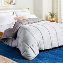 【中古】【輸入品 未使用】LINENSPA All-Season Reversible Down Alternative Quilted Comforter - Corner Duvet Tabs - Hypoallergenic - Plush Microfiber Fill - Box St