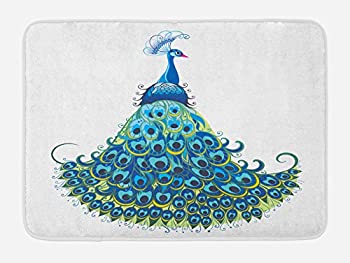 【中古】【輸入品・未使用】Ambesonne マルチカラー バスマット 標準サイズ 29.5" X 17.5" bath_12589