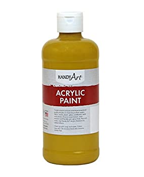 【中古】【輸入品・未使用】Handy Art by Rock Paint 101-015 Student Acrylic Paint 1 Yellow Oxide 16-Ounce by Handy Art by Rock Paint