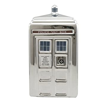 【中古】【輸入品・未使用】ドクター・フー50周年記念シルバーセラミック貯金箱 Doctor Who 50th Anniversary Silver Ceramic Money Box【メーカー名】Dr Who【メーカー型番】DR229【ブラ...