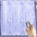 【中古】【輸入品・未使用】文字列ライトウィンドウカーテン、300?LEDつららFairy Twinkle星状ライト 600 Led ホワイト curtainrm600led2