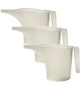 【中古】【輸入品・未使用】(1 2 cups) - Norpro 3038 2 Cup Measuring Funnel Pitcher White