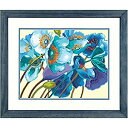 【中古】【輸入品 未使用】Dimensions Blue Poppies Paint by Numbers大人用 幅14インチ x 長さ11インチ