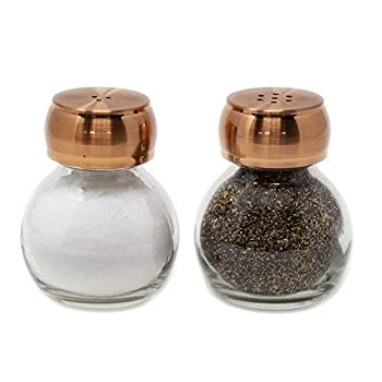 yÁzyAiEgpzOlde Thompson 22-353-03 Orbit Salt and Pepper Copper Shaker Set