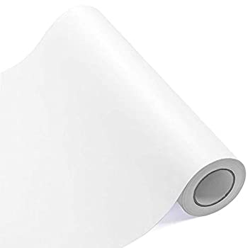 【中古】【輸入品・未使用】粘着ビニール 12インチ x 25フィート マットホワイト 永久ビニールロール ..
