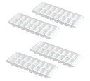 【中古】【輸入品・未使用】(4 Pack - 64 Cubes) - Kitch Easy Release White Ice Cube Tray 16 Cub...